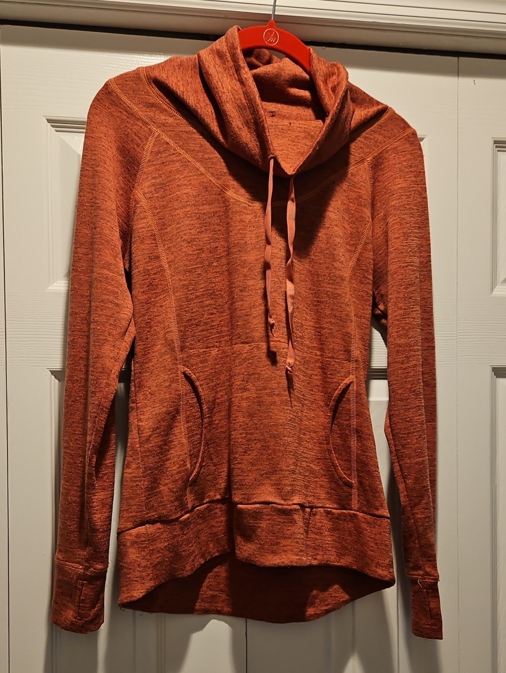 Kuhl Pullover Sweater Womens Cowl Neck Heathered Long Sleeve